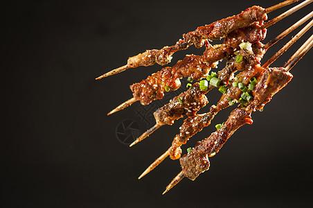 羊肉串中餐高清圖片素材